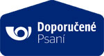 Doporučené psaní logo - Česká pošta
